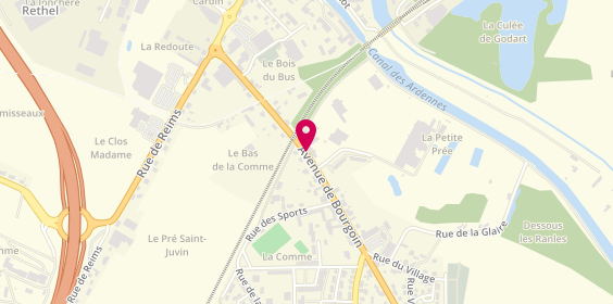 Plan de LOGEART Erika, 31 Avenue de Bourgoin, 08300 Sault-lès-Rethel