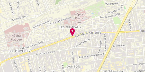 Plan de BUQUET Sandrine, 67 Rue Marechal Joffre, 76600 Le Havre
