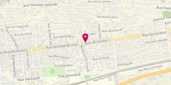 Plan de TAFOURNEL Paul-Henry, 7 Rue de Verdun, 76600 Le Havre