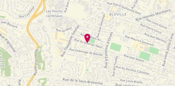 Plan de CROCHEMORE Mélanie, 34 Rue du Quartier 9, 76620 Le Havre