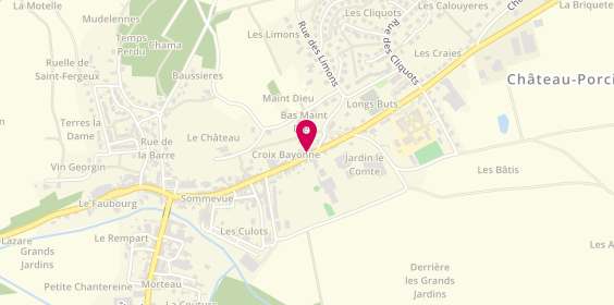 Plan de DEFENTE Emmanuel, 51 Rue de Sommevue, 08360 Château-Porcien