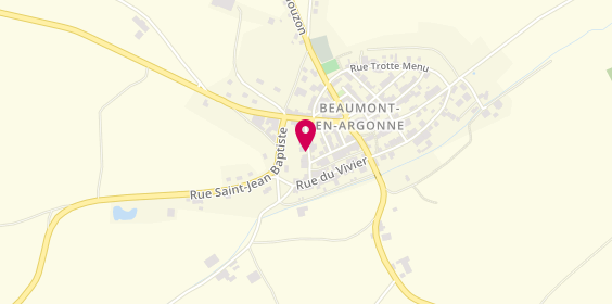 Plan de DARET Julie, 5 Rue Saint Christophe, 08210 Beaumont-en-Argonne