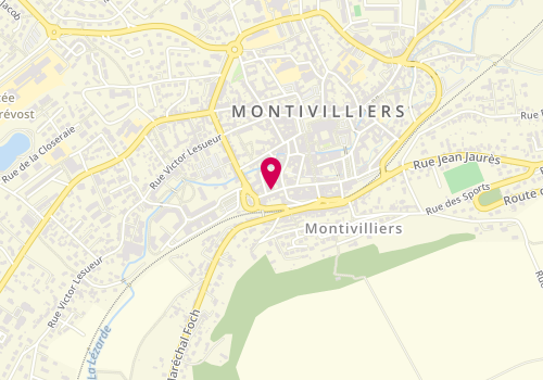 Plan de WEIN Angèle, 10 Rue Rene Coty, 76290 Montivilliers