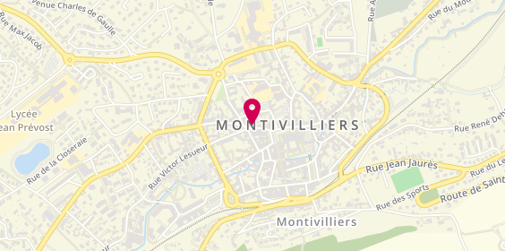 Plan de ROUTEL Delphine, 14 Rue Oscar Germain, 76290 Montivilliers