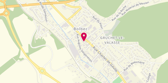 Plan de BELLIER Frédérique, 61 Avenue du Marechal Foch, 76210 Gruchet-le-Valasse