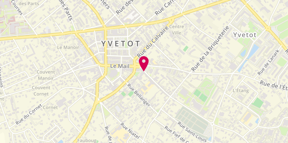 Plan de NARDONE Juliette, 17 Place de L 'Hotel de Ville, 76190 Yvetot