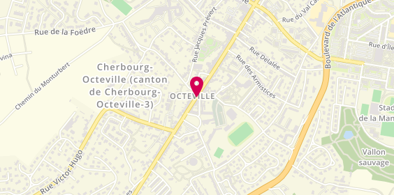 Plan de LE GOUEST Natacha, 133 Rue Roger Salengro, 50130 Cherbourg-en-Cotentin