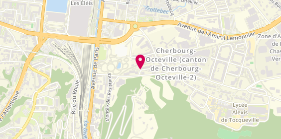 Plan de TEIGNY Yvon, 35 Rue Ludé, 50100 Cherbourg-en-Cotentin