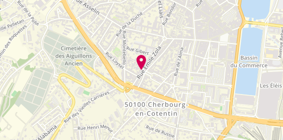 Plan de VAUR Albéric, 16 Avenue de Normandie, 50130 Cherbourg-en-Cotentin
