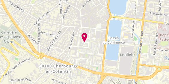 Plan de LEBREUILLY Benoît, 48 Rue de l'Ancien Quai, 50100 Cherbourg-en-Cotentin