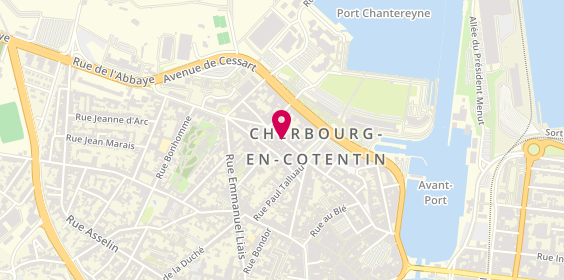 Plan de HOOSE Michel, 73 Rue de la Paix, 50120 Cherbourg-en-Cotentin