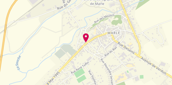 Plan de BADOR Grégory, 6 Faubourg Saint Martin, 02250 Marle