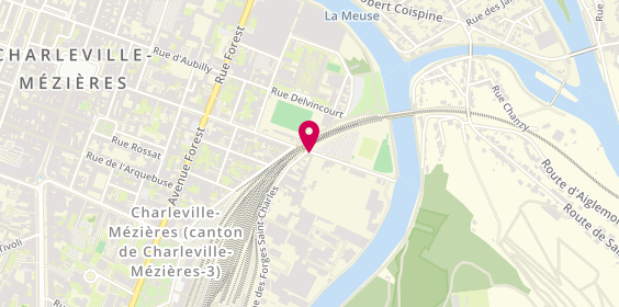 Plan de ARNOULT Olivier, 2 Rue de l'Abreuvoir, 08000 Charleville-Mézières