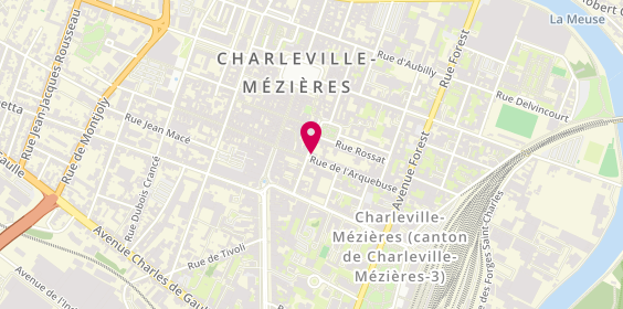 Plan de GILLET Anthony, 5 Rue du President Kennedy, 08000 Charleville-Mézières