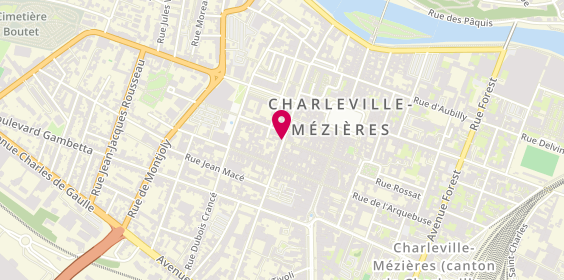 Plan de LIEGEOIS Mathieu, 22 Rue du Théatre, 08000 Charleville-Mézières
