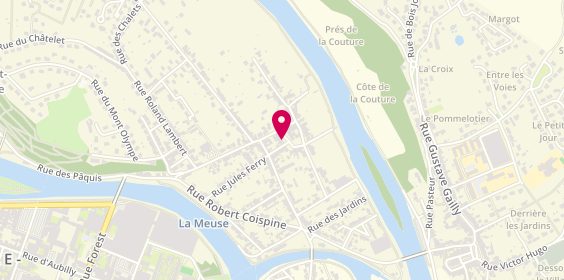 Plan de HALLET Charlotte, 6 Place de Montcy Saint Pierre, 08000 Charleville-Mézières