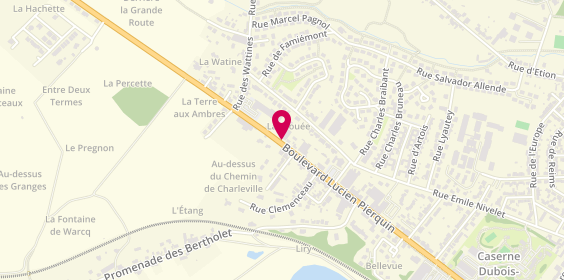 Plan de ROUSSEAU Christophe, 58 Boulevard Lucien Pierquin, 08000 Warcq