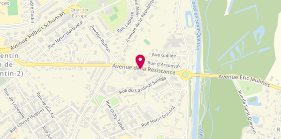 Plan de KERDREUX Armelle, 10 Avenue de la Résistance, 02100 Saint-Quentin