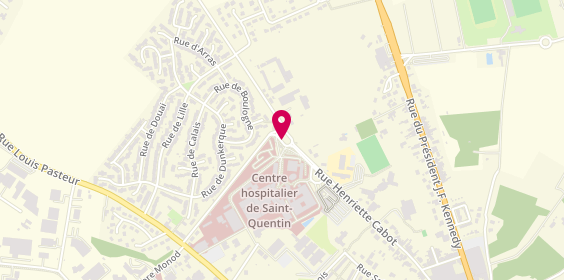 Plan de WILLOCQ Clément, 1 Rue Michel de l'Hospital, 02321 Saint-Quentin