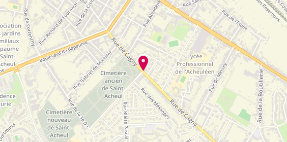Plan de ROLLOT Sophie, 227 Rue de Cagny, 80090 Amiens