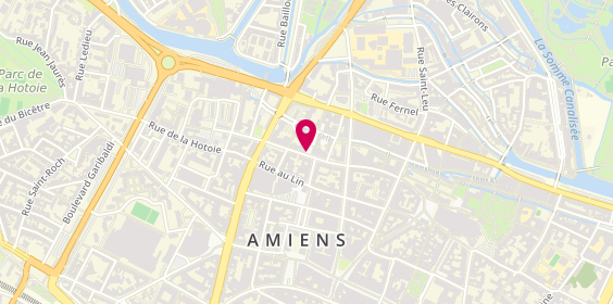Plan de MALEZIEUX Sébastien, 14 Rue Saint-Germain, 80000 Amiens