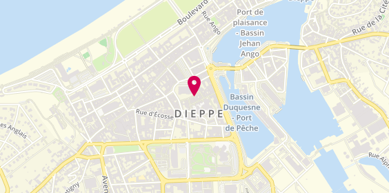 Plan de PETIT Didier, 20 Rue Sainte-Catherine, 76200 Dieppe