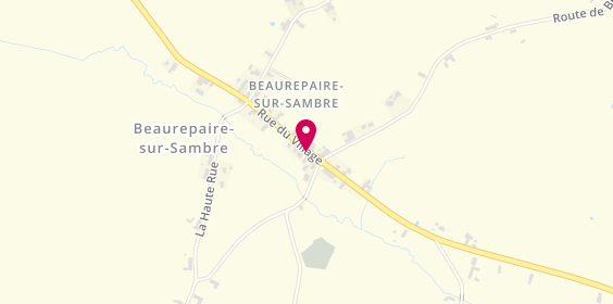 Plan de GLORIBUS Anne Sophie, 16 le Village, 59550 Beaurepaire-sur-Sambre