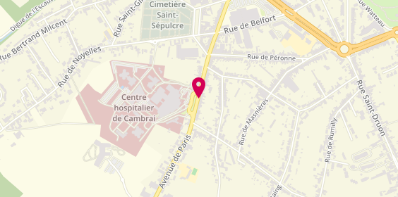 Plan de LERIQUE Thierry, 567 Avenue de Paris, 59400 Cambrai