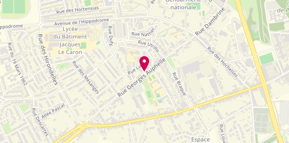 Plan de GRASSET Marie-Odile, 32 Rue Georges Auphelle, 62000 Arras
