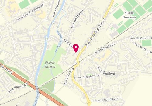 Plan de DUCATEZ Laurie, 438 Bis Rue Carnot, 59552 Lambres-lez-Douai
