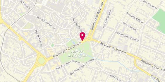 Plan de GREMONT-NAUMANN Corinne, 2 Bis Boulevard Carpeaux, 59300 Valenciennes
