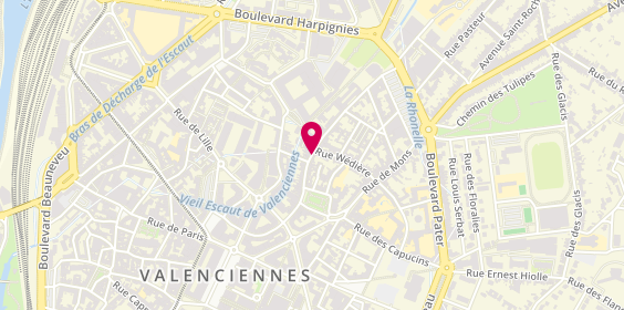 Plan de BEHAGUE Claire, 90 Rue Saint Géry, 59300 Valenciennes