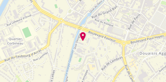 Plan de DUBOIS Marc, 351 Boulevard Pasteur, 59500 Douai
