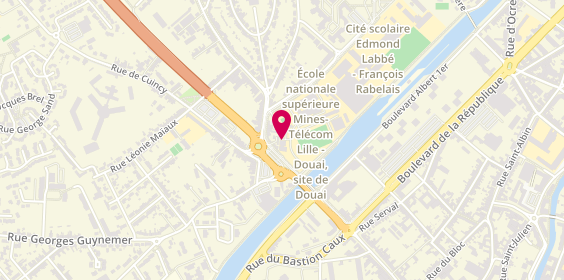 Plan de RIQUOIR Michel, 190 Rue de Bethune, 59500 Douai