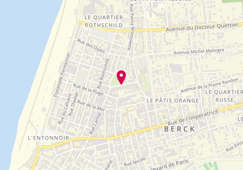 Plan de MIGNARD Annie, 15 Avenue du Général de Gaulle, 62600 Berck