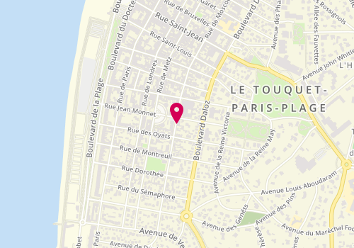 Plan de LIEFSOONS Jean Christophe, 115 Rue Andrei Sakharov, 62520 Le Touquet-Paris-Plage