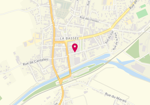Plan de BARRET Yannick, 13 Rue Bouchery, 59480 La Bassée