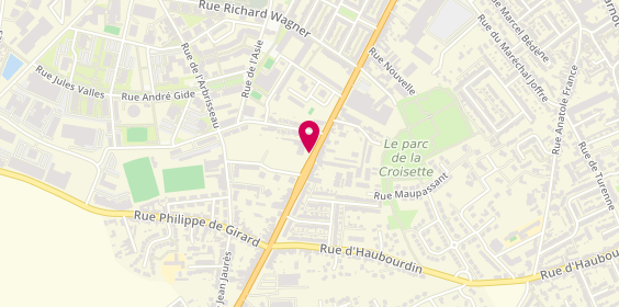 Plan de SELOSSE Anne-Lore, 462 Rue du Faubourg d'Arras, 59000 Lille