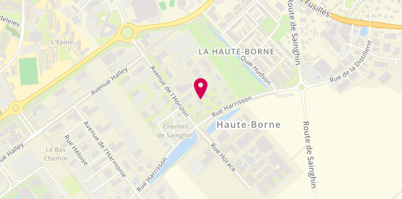 Plan de DESTOMBES Quentin, 23 Rue Haddock, 59650 Villeneuve-d'Ascq