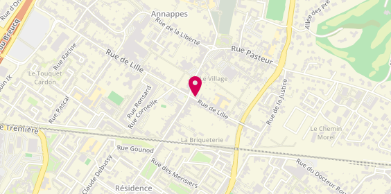 Plan de BIGOT Félix, 78 Rue de Lille, 59650 Villeneuve-d'Ascq