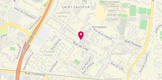 Plan de CHOROMANSKI Pierre, 10 Rue du Petit Boulevard, 59650 Villeneuve-d'Ascq