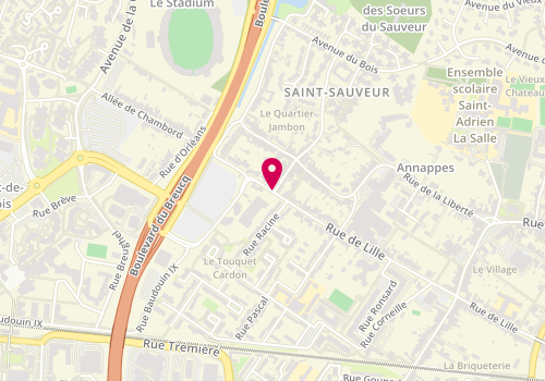 Plan de Tran Minh-Thê, 238 Bis Rue de Lille, 59650 Villeneuve-d'Ascq
