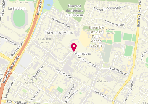 Plan de ARCANGELONI Yann, 64 Rue de la Liberte, 59652 Villeneuve-d'Ascq