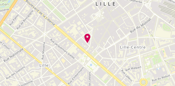 Plan de WILLOT Paul, 10 Rue Gombert, 59800 Lille