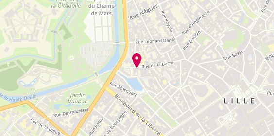 Plan de DE Lima Alexandre, 77 Rue de la Barre, 59800 Lille