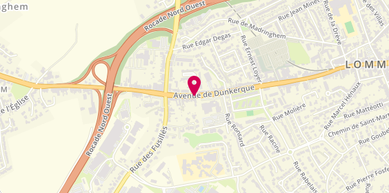 Plan de DEDRYVER Mélanie, 917 Avenue de Dunkerque, 59160 Lille