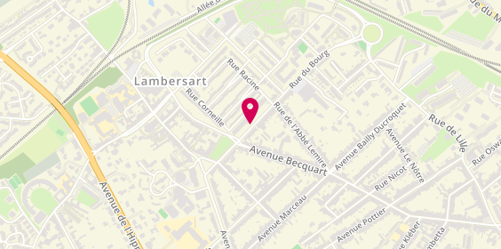 Plan de CEREDE Carole, 251 Rue du Bourg, 59130 Lambersart