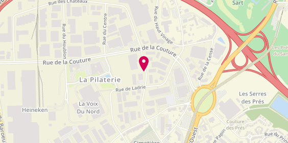 Plan de GRICOURT Dorian, 8 Rue des Champs, 59290 Wasquehal