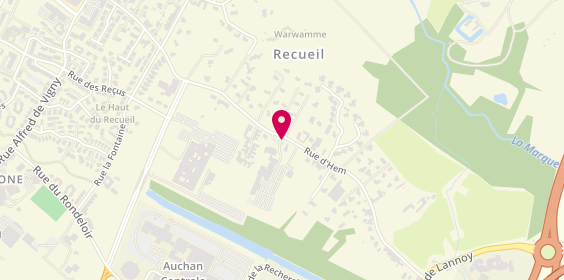 Plan de BOUTELIERE Rémi, 109 Rue d'Hem, 59650 Villeneuve-d'Ascq