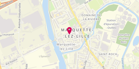 Plan de ANDRE Valérie, 15 A Rue Martyrs de la Résistance, 59520 Marquette-lez-Lille